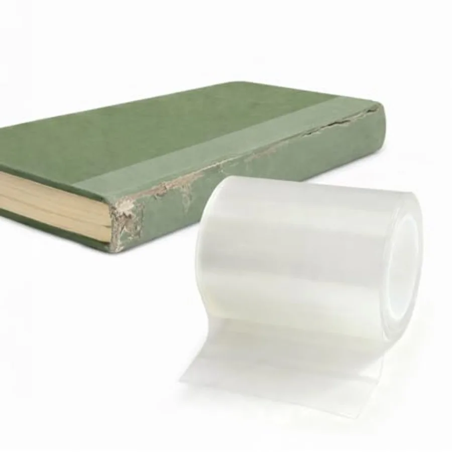 

Archival Safe Acid-Free Book Repair Tape Clear Strong Waterproof Adhesive for Library Book Binding No Residue Repair of Old Boo