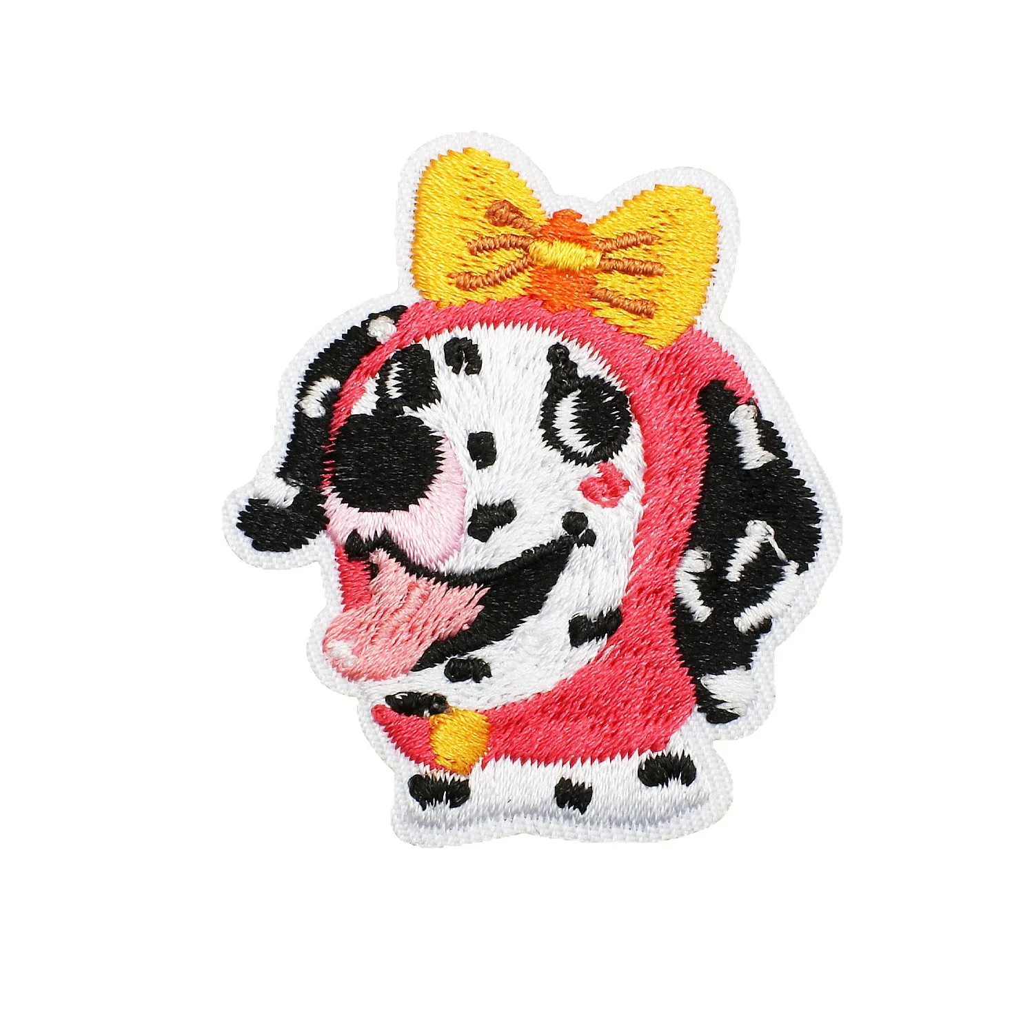 1/5PCS Cute Dog Embroidery Patches Cloth Sticker Corgi Dalmatian Beagle Design Iron on Appliques for Clothing Bag Decoration