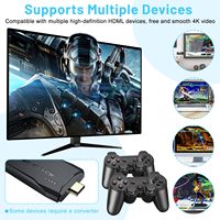 Video Retro Game Console Wireless Controller TV Game Stick 4K HD Built-in 20000 Classical Games Retro Handheld Game Player