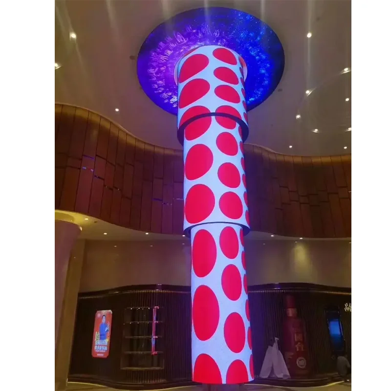 P2.5 HD Full Color Advertising Design Customized Soft SMD Flexible Creative Panel LED Video Display