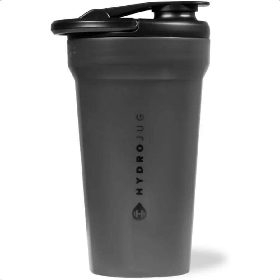 

20-унций Noisel Shaker Бутылка 100 Герметичная чашка-шейкер для протеиновых смесей PreWorkout Plement Shakes Прочный Легко очищаемый дизайн Черный