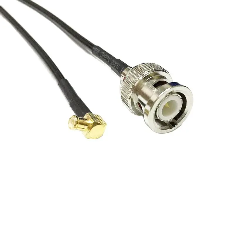 New BNC Male Switch MCX Plug Straight/ Right Angle Pigtail Cable RG174  Wholesale  For Wifi Card