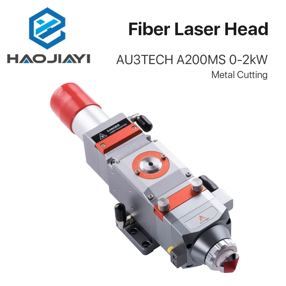 

Metal Cutting Head AU3TECH A200MS 0-2KW Automatic Focusing OBH Laser Head D30 CL100 FL125 Ceramic D28 for Laser Machine