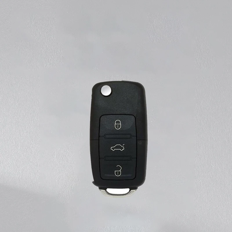 Alloy Leather Car Remote Key Case Cover for VW Volkswagen Polo Tiguan Passat B5 B6 B7 Golf 4 5 6 MK6 Jetta Lavida Accessories