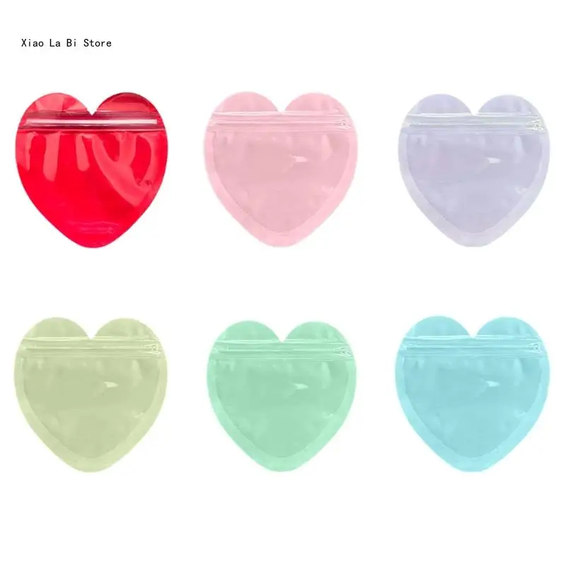 

Versatile Heart shaped Packaging Bags Versatile Heart shaped Bags Jewelry Oragnizer for Jewelry Storage and Gifting XXFD