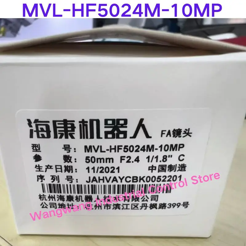 Brand-new  Industrial lens MVL-HF5024M-10MP fixed focal length 50mm f2.4 1/1.8 inches