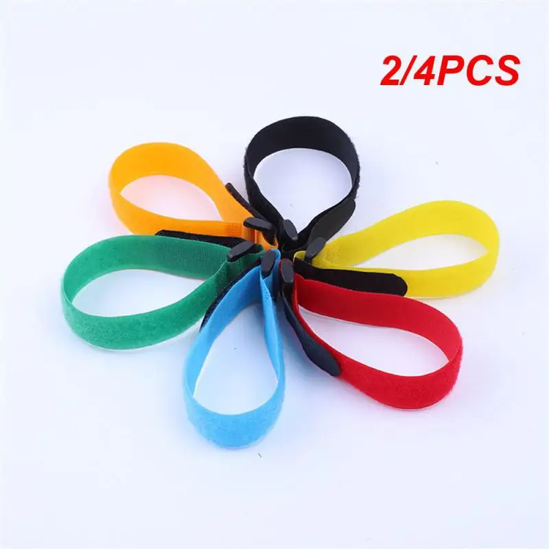 2/4PCS Tighting Strap Multi-function Convenient Nylon Efficient Fastening High Quality Multi-function Cable Organizer