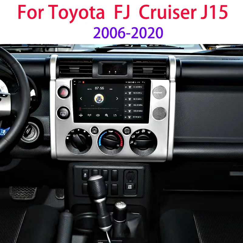 

9“6+128GB Android13 Carplay Auto Car Radio For Toyota F」Cruiser J15 2006-2020 Multimedia Player Navigation GPS
