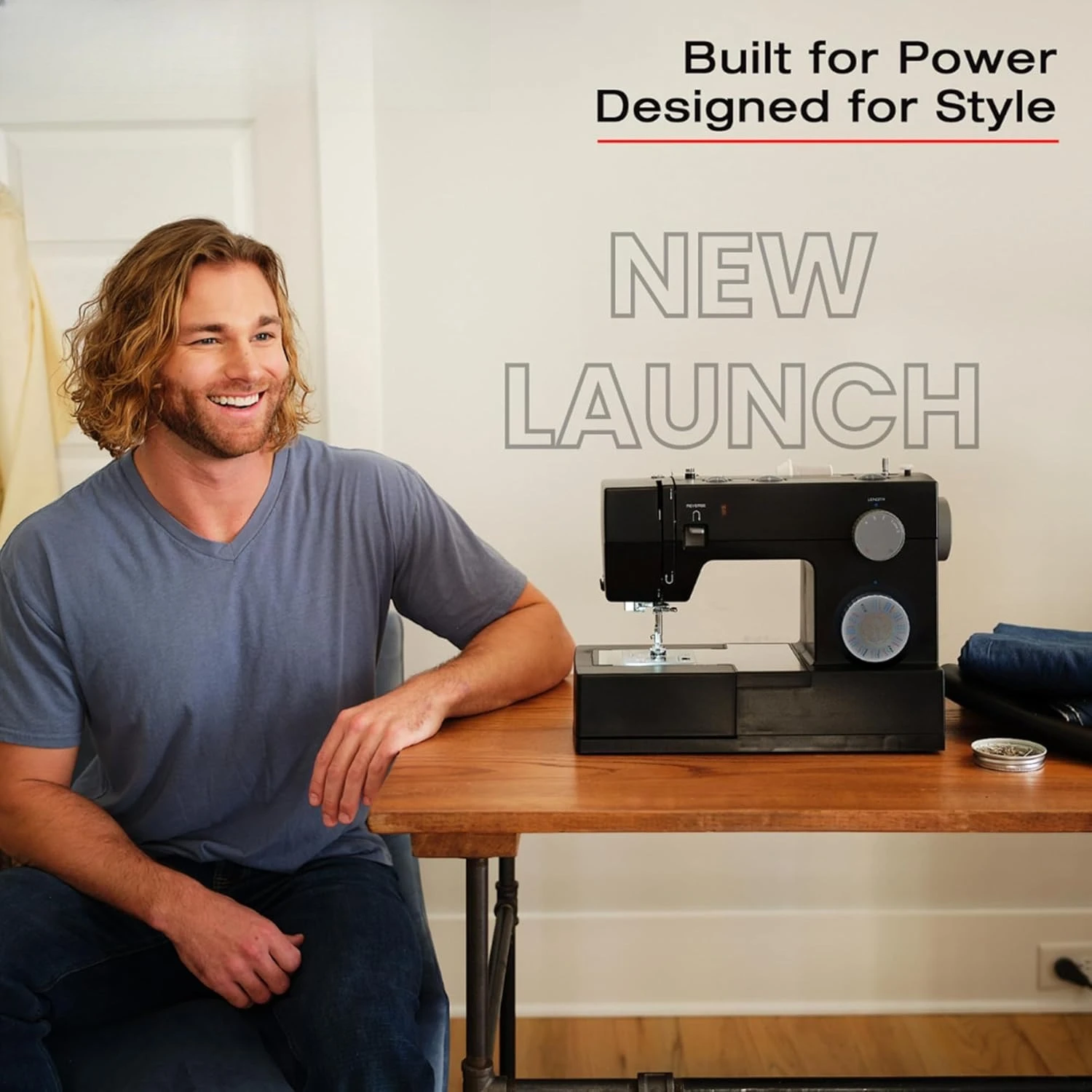 Sterling Edition Heavy Duty 4432 Sewing Machine with Accessory Kit | Strong Motor with Enhanced Piercing Power