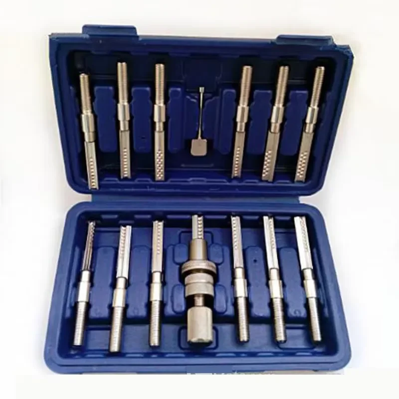 14 PCS Kaba Computer Peaks Bump Key Key-Shaped Door Locksmith Set Lock Pick