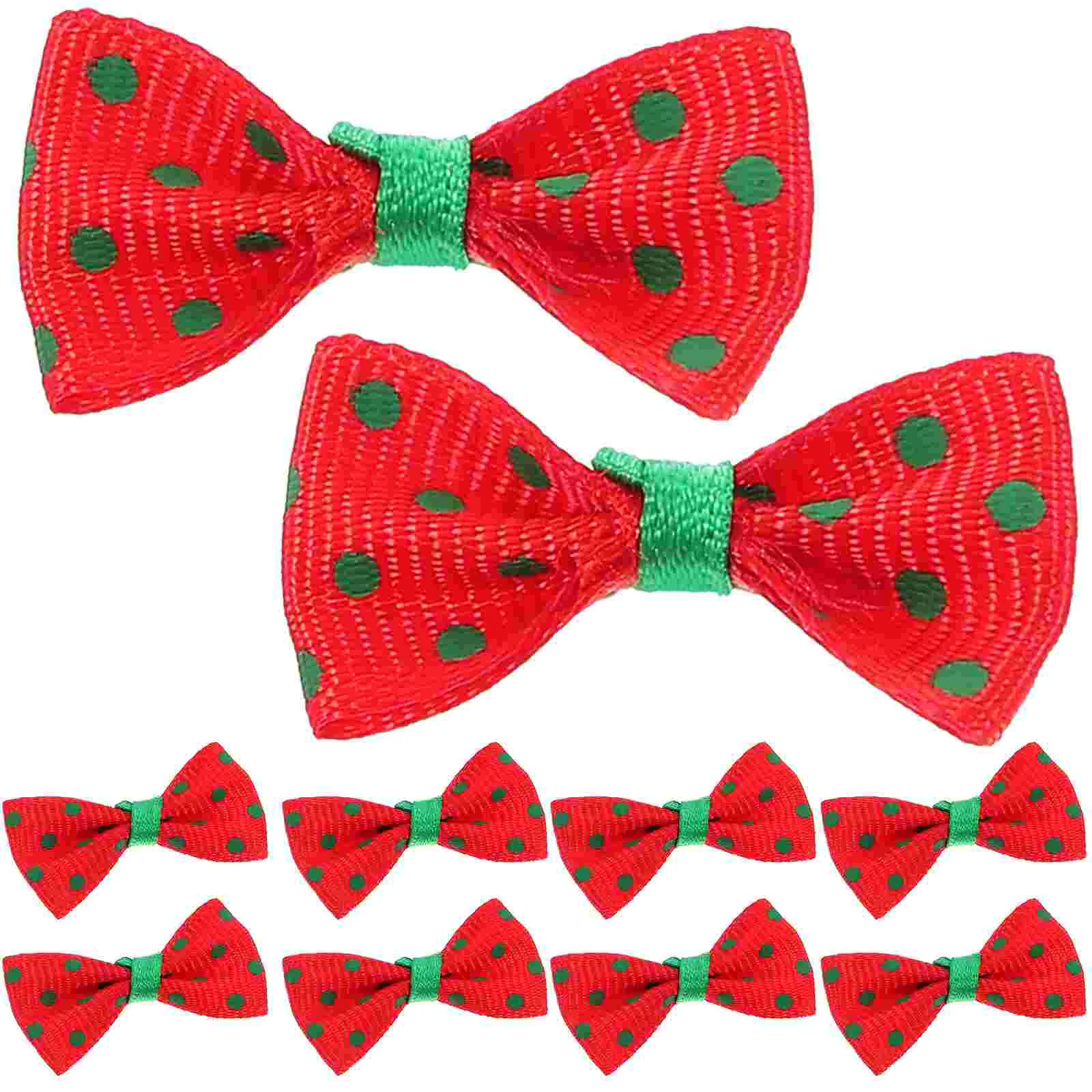 

30 Pcs Mini Bow Tie Toys Bows for Crafts Bowknot Baby Small Decorative DIY Cloth Bowtie