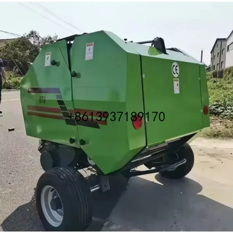 Wholesale Round Straw Hay Baler for Sale Compact and Durable Baler for Small and Large Farms