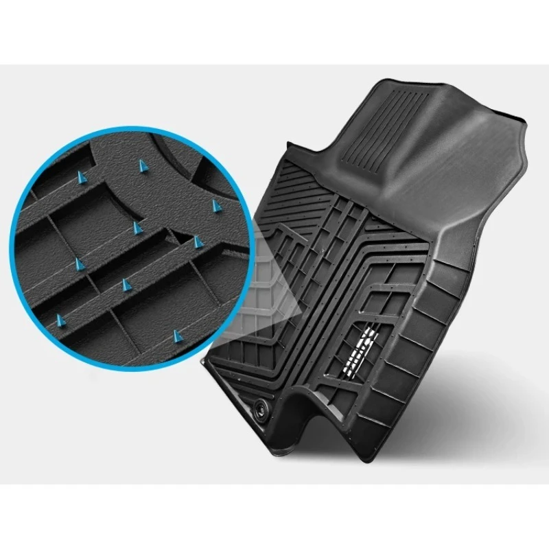 

Luxury Car Mats Auto Parts All Weather Universal Pvc Car Carpet Comfortable Luxury Floor Mats
