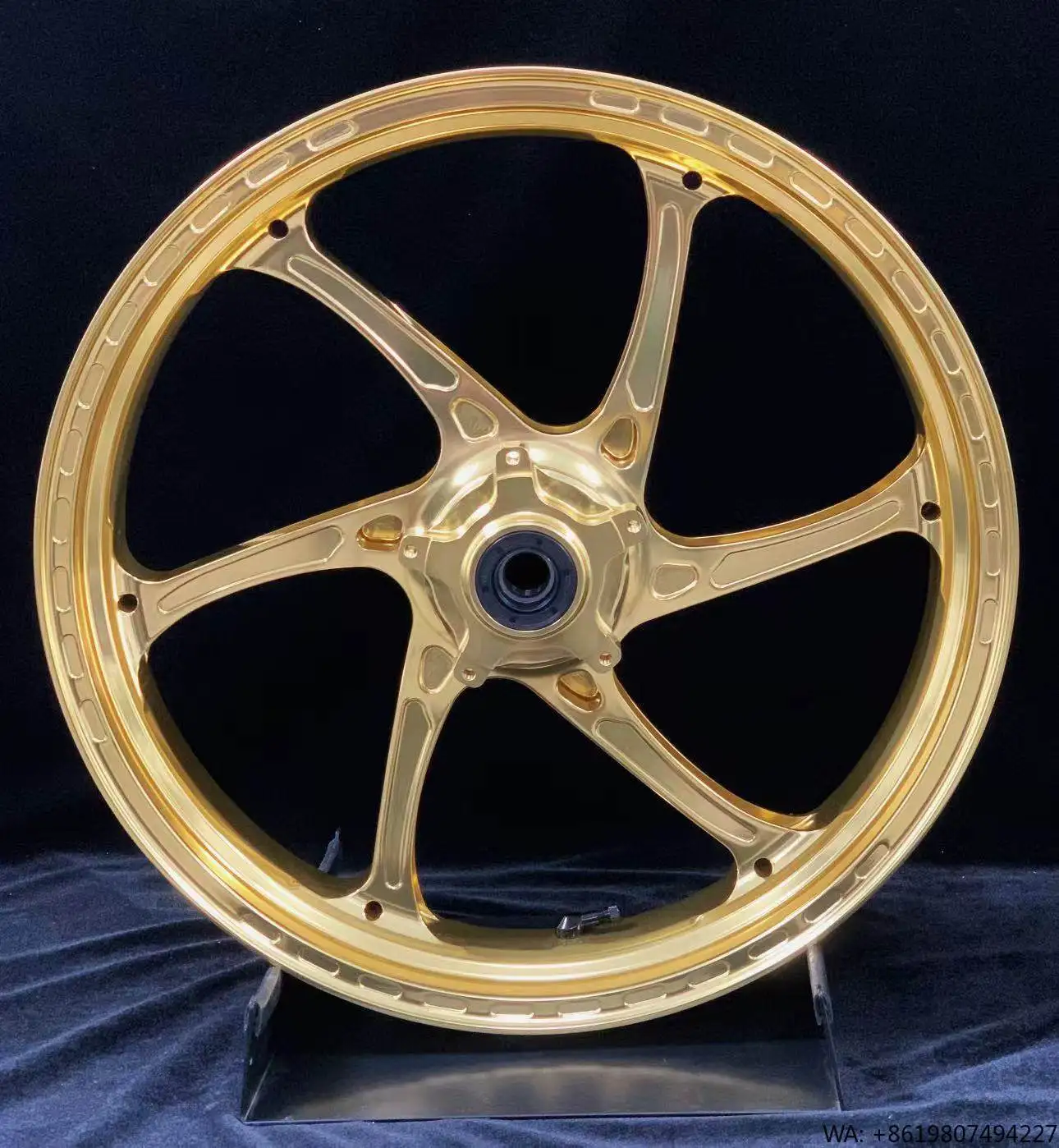 

Suitable for CB1300 SF ST SP Forged Wheels 17x3.5 17x5.5 CNC Machined 6061-T6 Aluminum Racing Performance Motorcycle Wheel