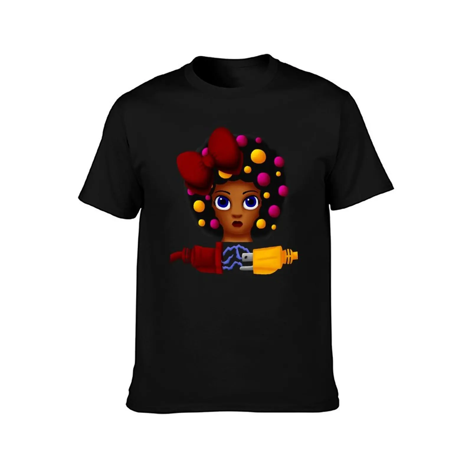 unplugged -2022- T-Shirt, Summer Casual Cotton Tee, Oversized Streetwear Tops, Vintage Graphic Print, Loose Fit Short Sleeve