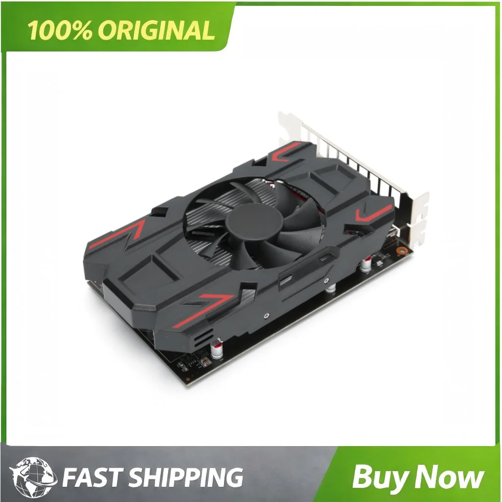 ATI HD6770 4GB DDR5 Gaming Graphics Card 128Bit PCIE X16 Graphics Card PC Gaming Office Multimedia HTPC Computer Upgrade Parts
