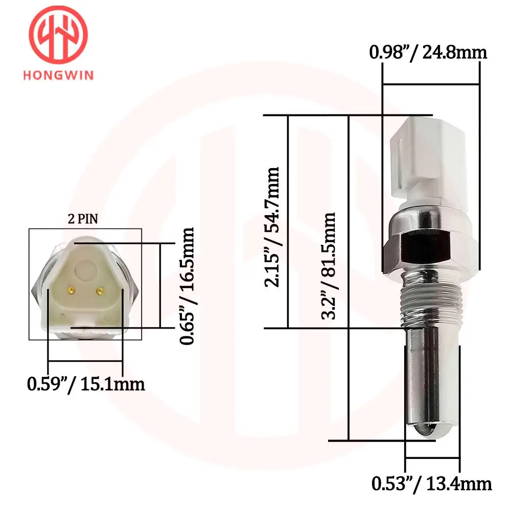 2PIN 97FG15520AB 1E04-17-640 Brake Light Stop Back Lamp Switch For Ford Escort Fiesta Focus Fusion Volvo S40 C30 V50