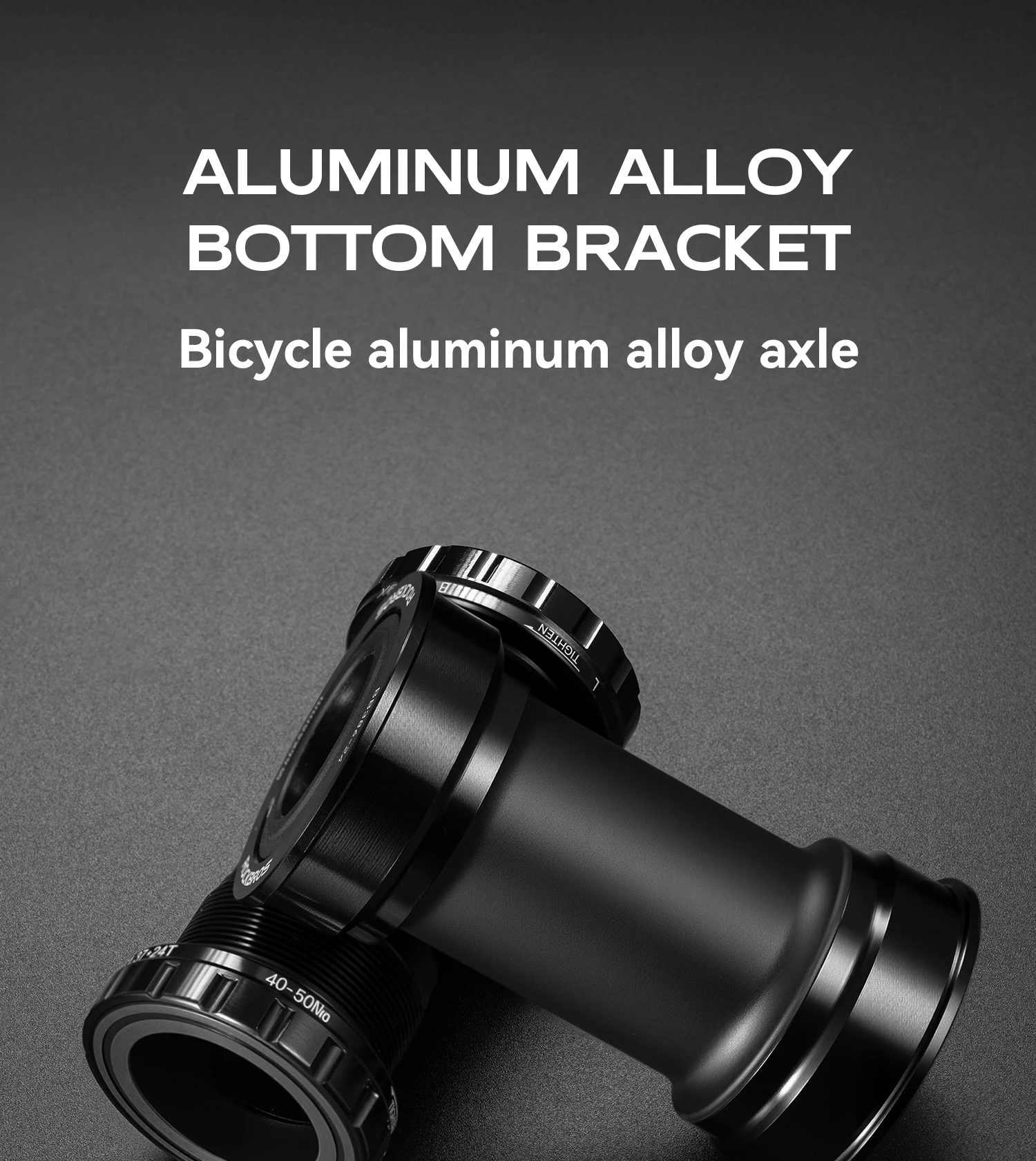 bike bottom bracket aluminum sealed bearing