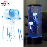 3Pcs Artificial Glowing Fluorescent Jellyfish Aquarium Decoration Fish Tank Underwater Plant Marine Aquatic Landscape Ornament
