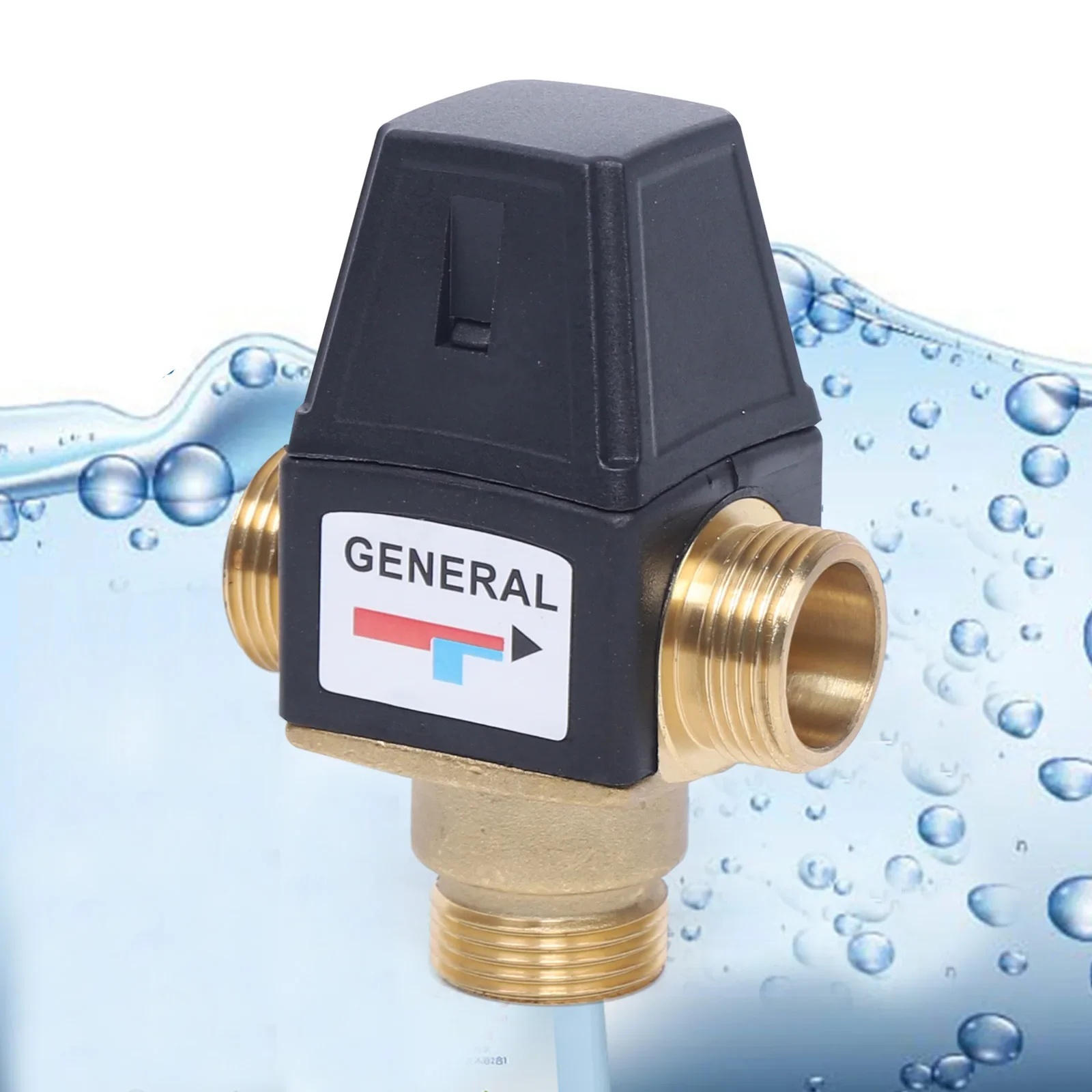 GTK-Serie Thermostatisches Wassermischventil DN20 3-Wege mit Kalkschutz, Sicherheitsschutz und Konstanttemperaturregelung – Detail 4