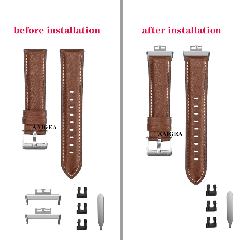 Da Thời Trang Dây Đồng Hồ Cho Đồng Hồ Huawei Watch Phù Hợp Với Dây Đeo Thay Thế Thanh Lịch Bracele Phụ Kiện Correa