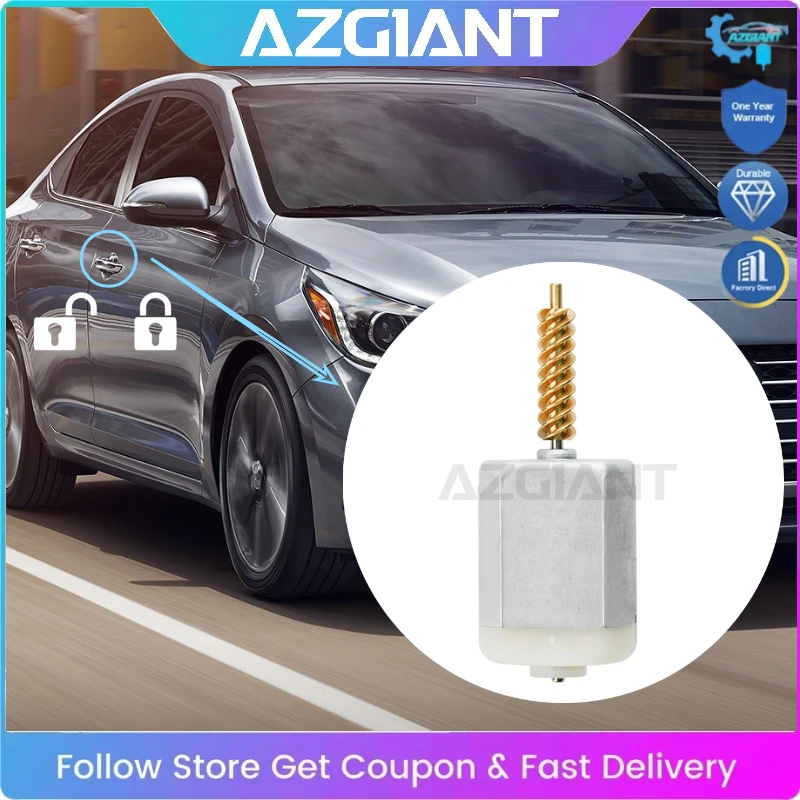 

AZGIANT for 2000-2022 Hyundai Accent Mini DC Electric Motor for Auto Door Lock Actuator 4-Door Universal Replacement Parts
