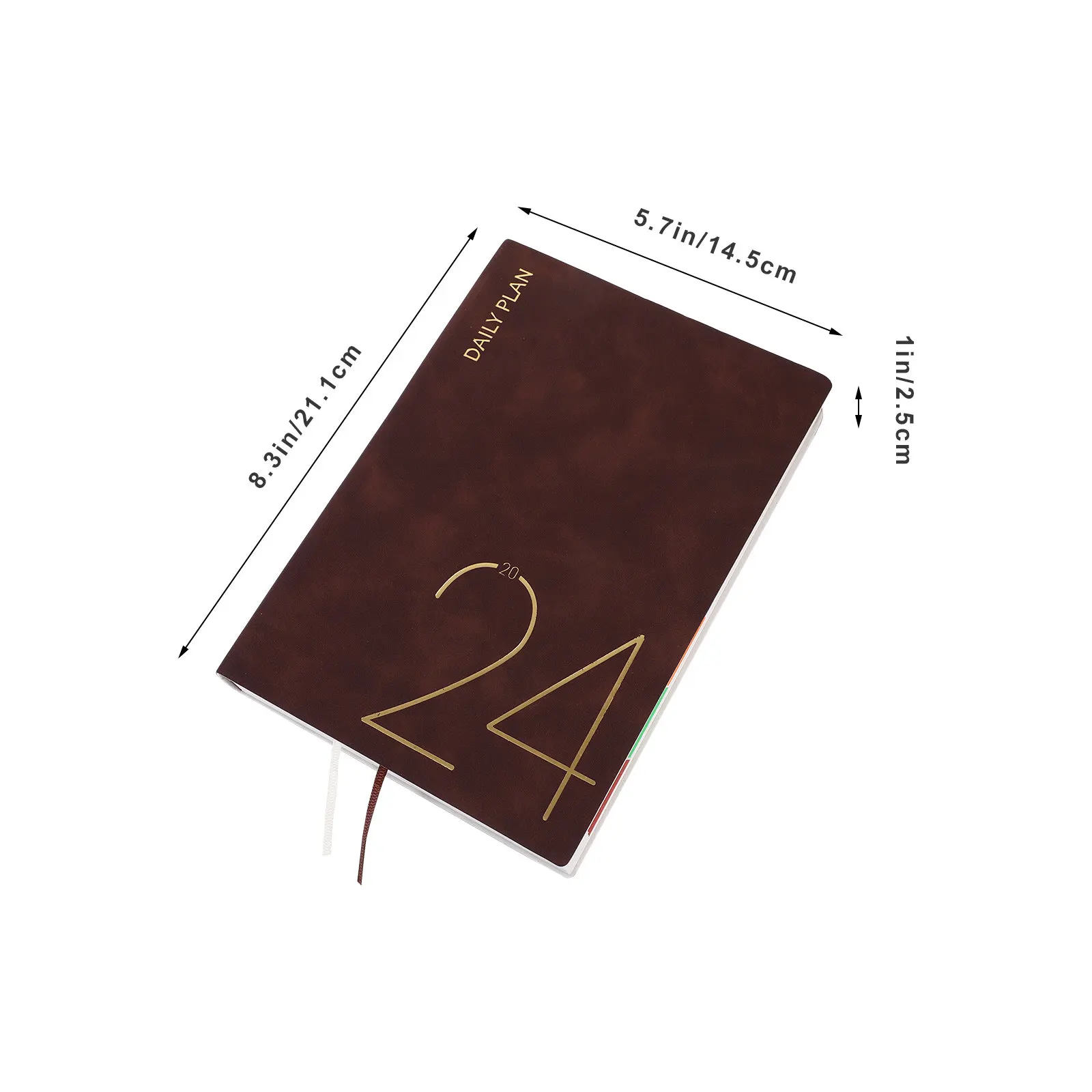 Date Notepad Weekly Plan Pad Soft Color Study Planner Lightweight Portable Efficient Schedule Notepad Appointment Plan Pad 2024