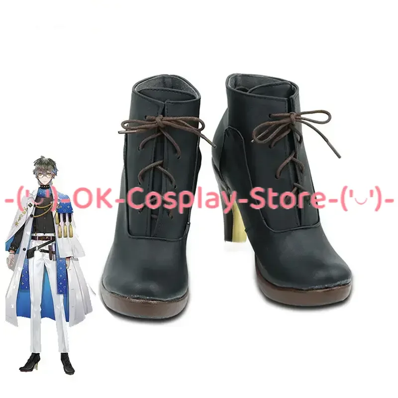 

Ike Eveland Cosplay Shoes Halloween Carnival Boots VTuber Luxiem Cosplay Prop Custom Made