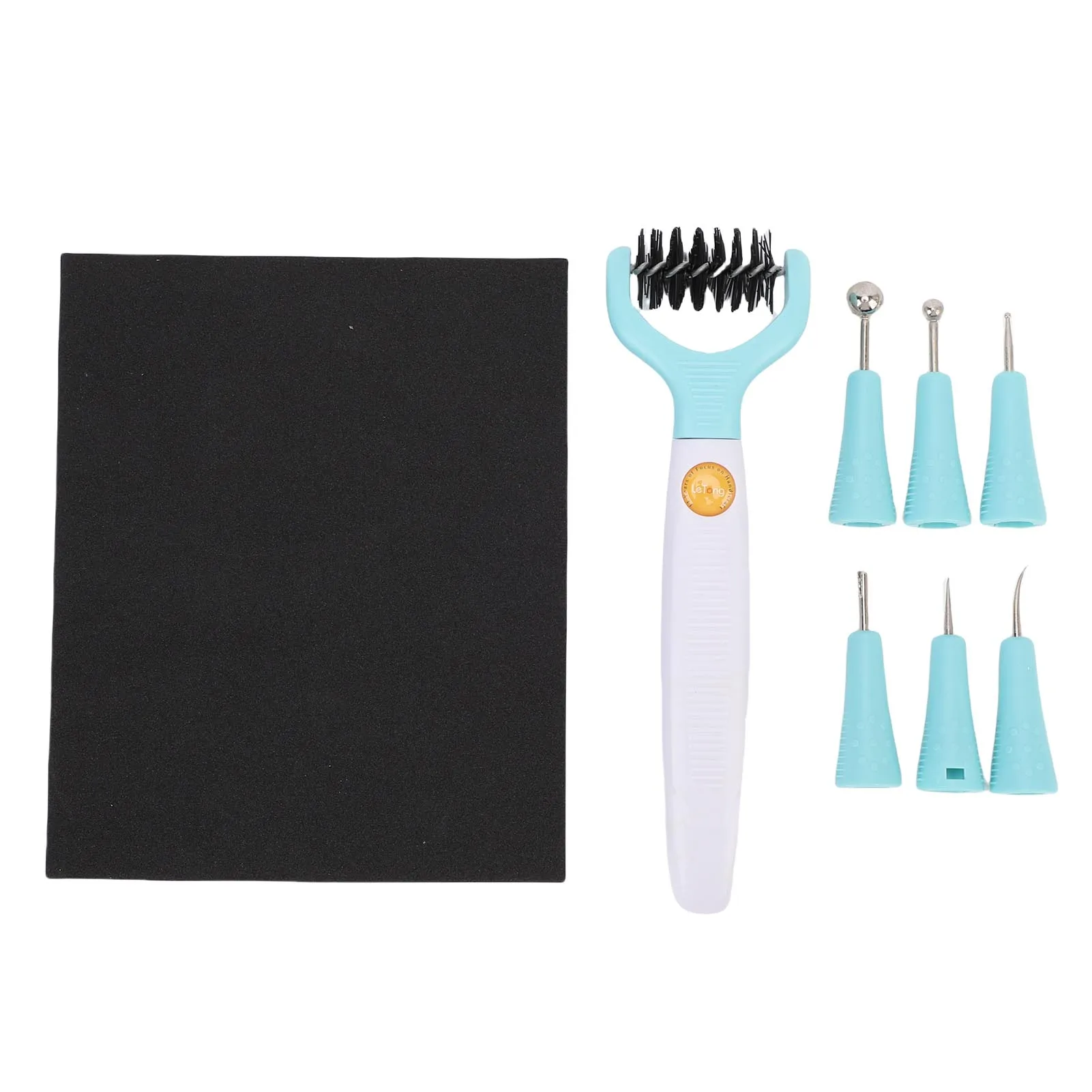 8Pcs Sculpting Tool Kit Mold Brush Paper Flower Shaping Making Tool Set Embossed Cutting Accessories 3D Paper Flower Making