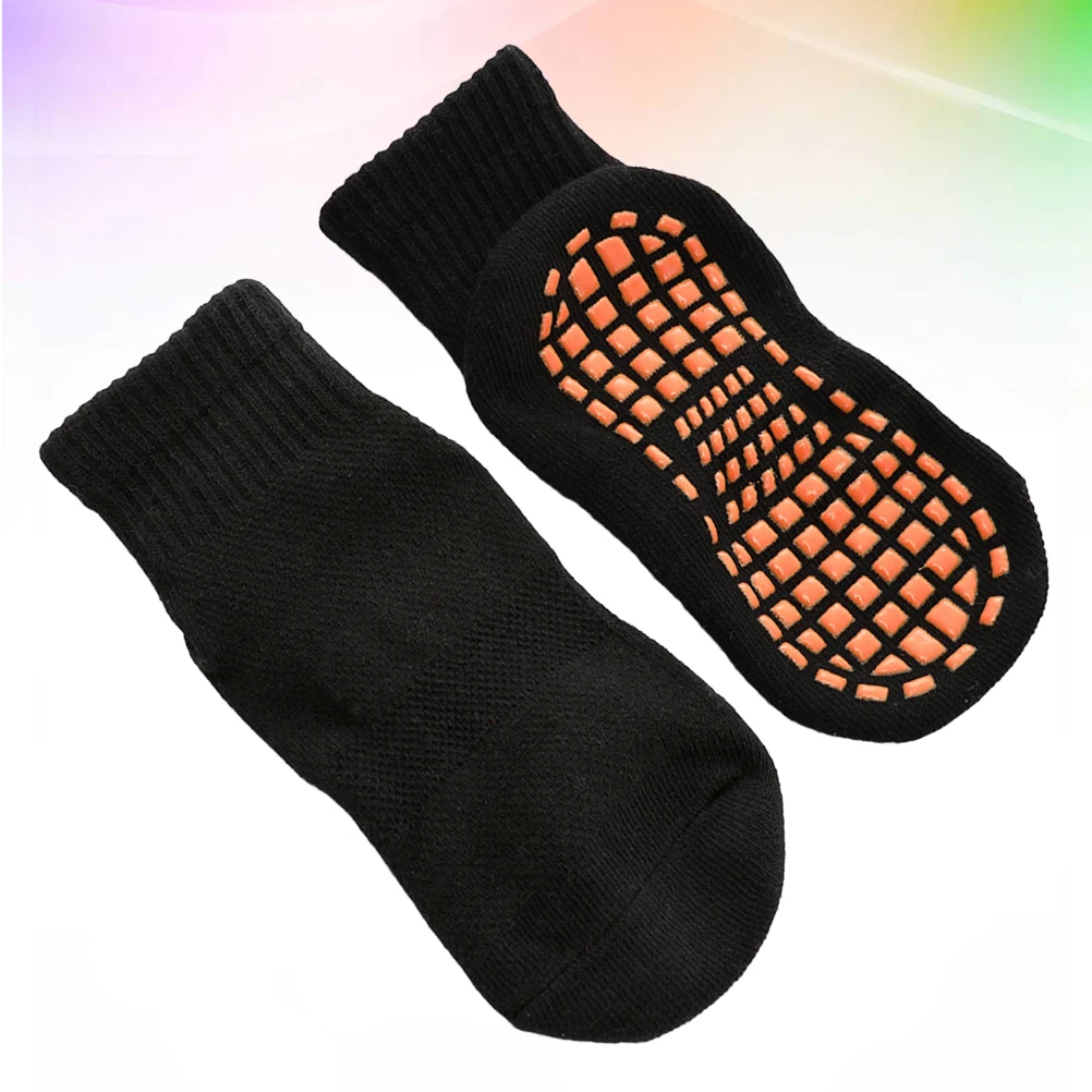 

Non-slip Floor Socks for Kids 3 Pairs Children Cotton Soft Comfortable Warm Winter Sock Trampoline Sole Design Anti-slip Indoor