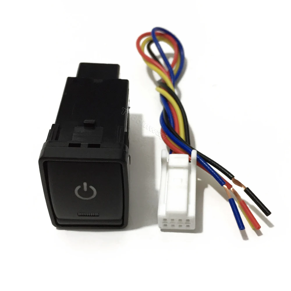 LED DRL Fog Light Switch Power Lamp On Off Spotlight Control Button for nissan x-trail T32 2014 Rogue qashqai j11 2015 serena