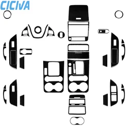 For VW Touareg 7P MK2 2011 2012 2013 2014 2015 2016 2017 2018 Gear Shift Dashboard Window Lift Sticker Auto Interior Accessories