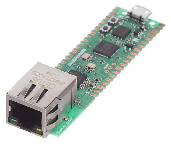 W5500-EVB-PICO ARM Based on Raspberry Pi RP2040 Fully Hardwired TCP/IP Controller W5500 Development Boards
