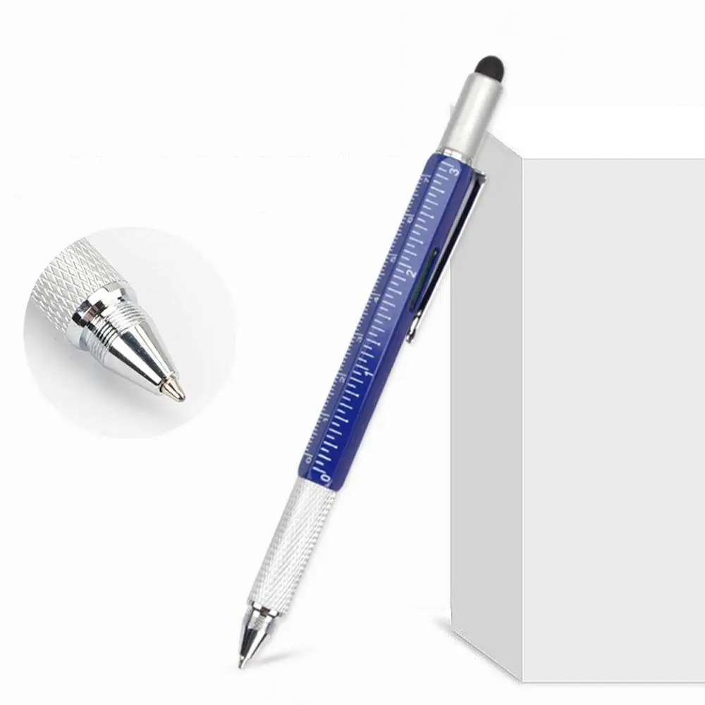 

Level Meter Gadget With Scale Capaciative pen Cross Screwdriver Replacement refill Ballpoint Pen Flat-blade Screwdriver