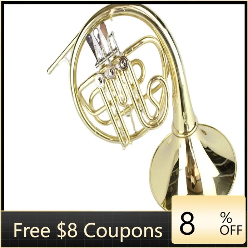 

STLF B flat three-key cornet order number French horn