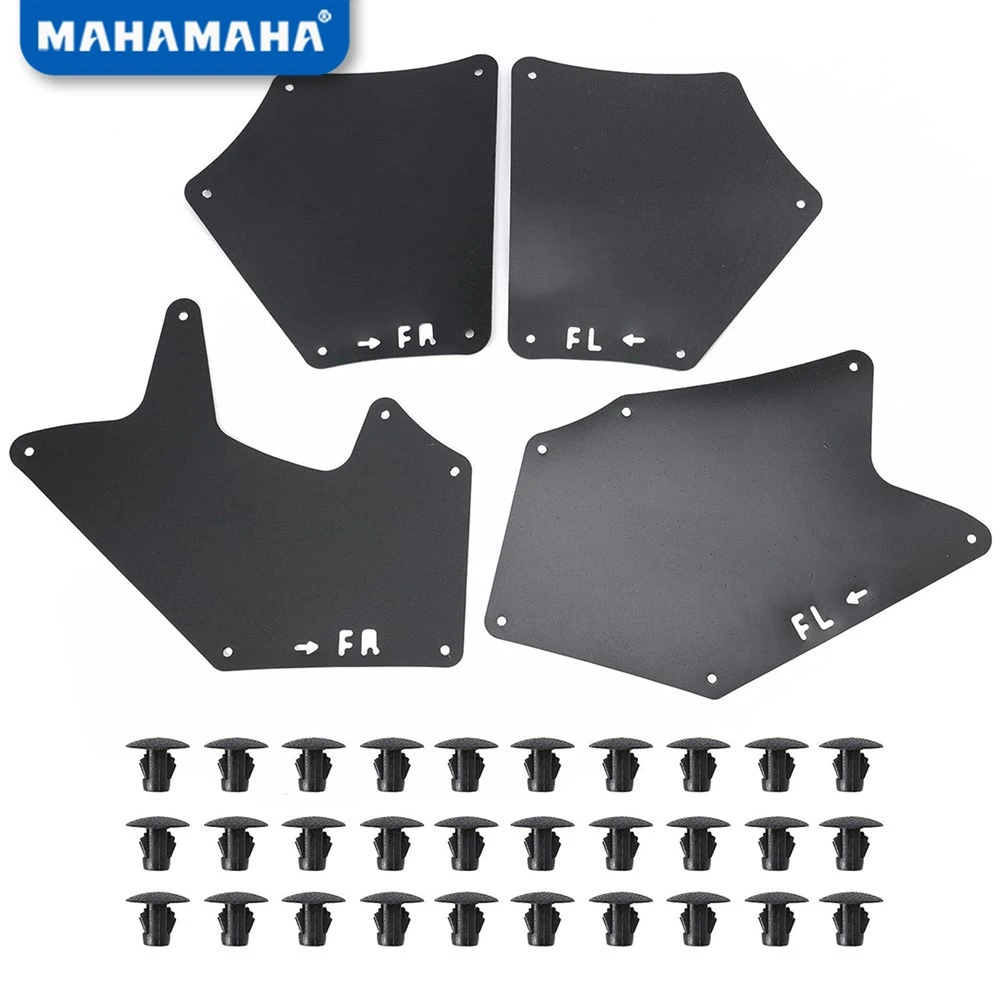 Mud Flaps For Toyota Tundra Sequoia 07-20 Splash Guards Mudflap Mudguards Fender Liners Shield Apron Seal 53737-0C030 537360C030