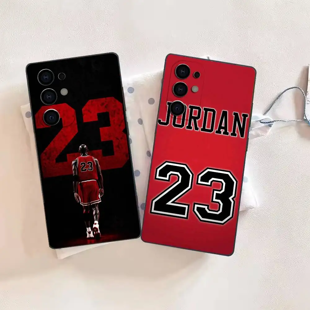 God M-Michael Jordan Phone Case For Samsung S26,25,24,21,22,21,20,10,9,8,7,6,Ultra,Plus,Fe, Lite Black Cover