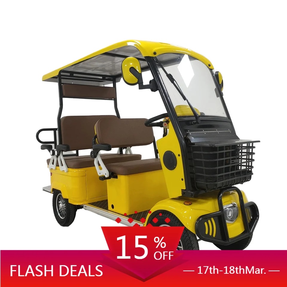 High quality, hot-selling, free first choiceHot Selling 1000W Electric Passenger Tricycle Rickshaw Moto Brand From China with Hi