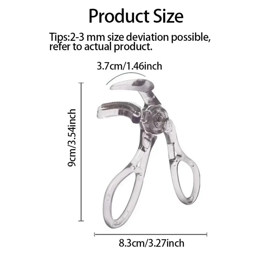 Modelador de cílios de longa duração, ferramenta profissional para curvar os cílios, acessório para maquiagem dos olhos, presente acessível para estudantes.