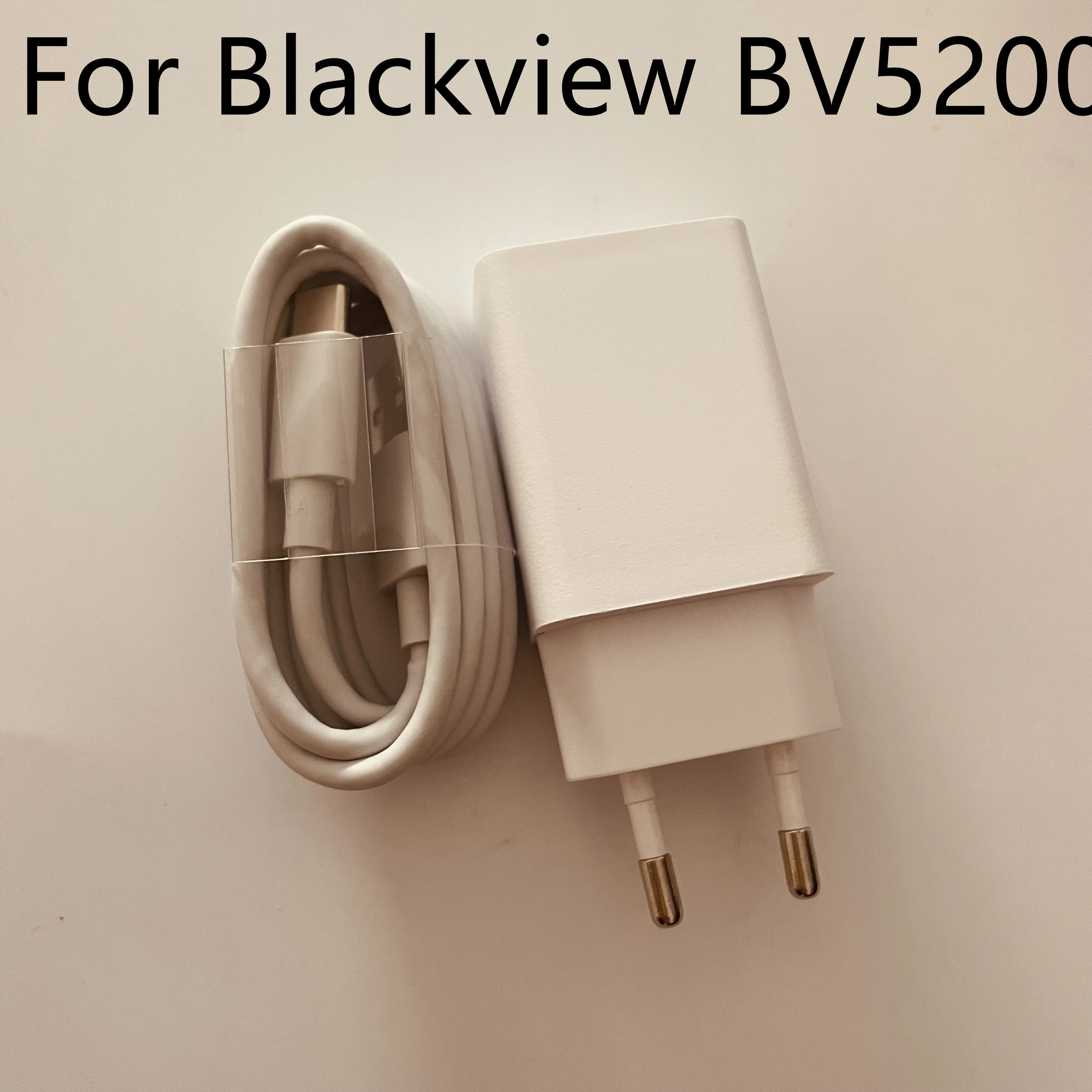 

Новое оригинальное зарядное устройство для путешествий Blackview BV5200 + кабель Type-C для смартфонов Blackview BV5200 Pro, бесплатная доставка