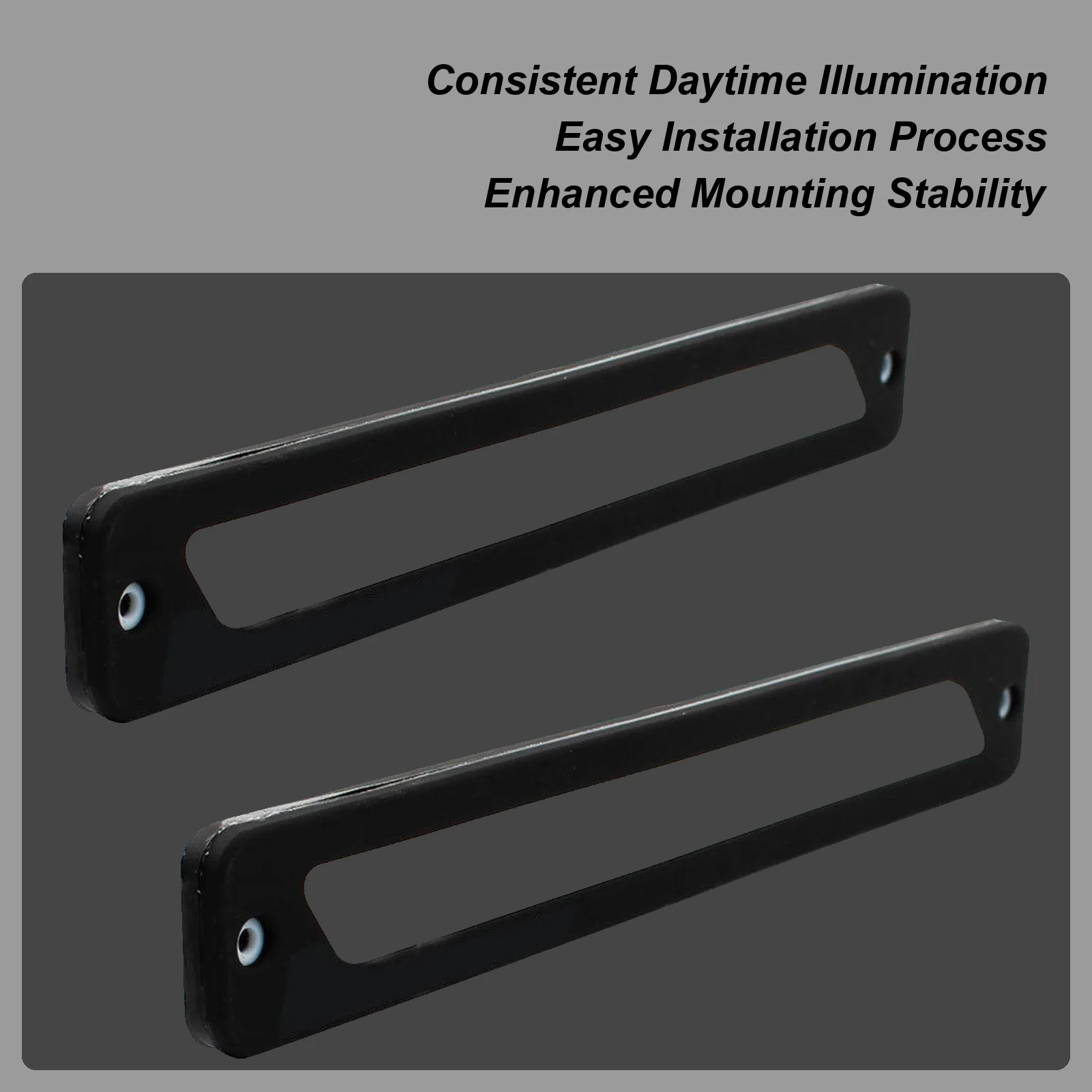 

Led Daytime Driving Lights 9in Modified Waterproof Lamp 2 Pieces Super Bright Modified Car LED Lights Front Rear For Truck