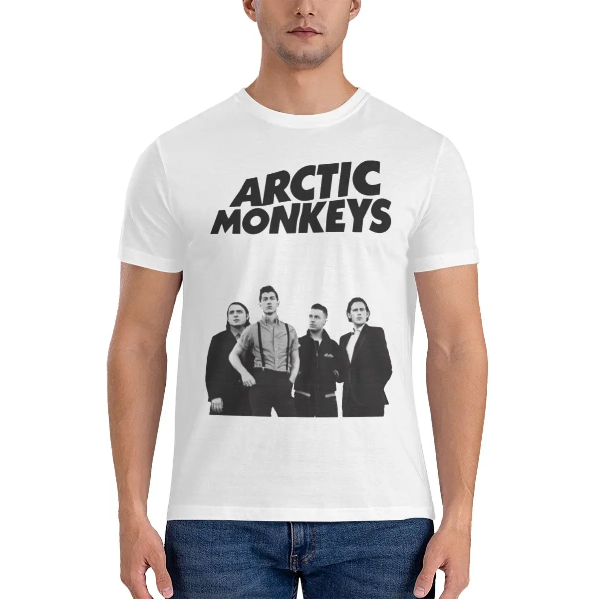Arctic Monkeys Men's Classic Unisex Cotton T-Shirt for Men & Women, Classic Tee