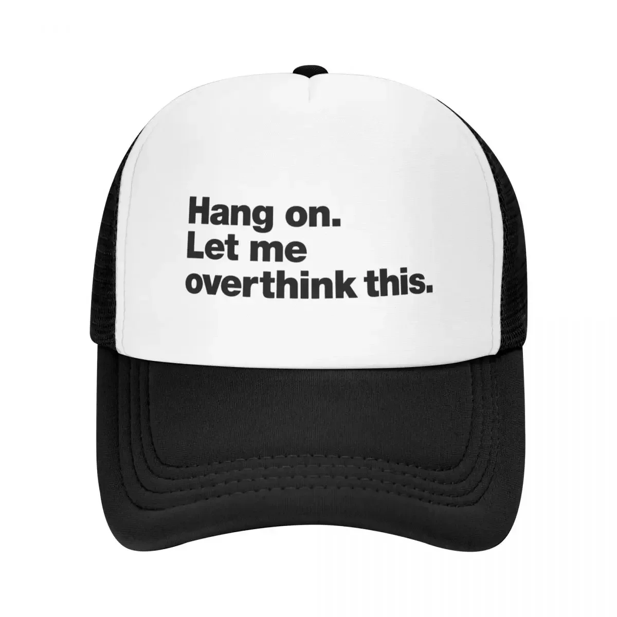 Hang on. Let me overthink this. Black Ink Edition. Baseball Cap Big Size Hat black Thermal Visor Hat Men Women's