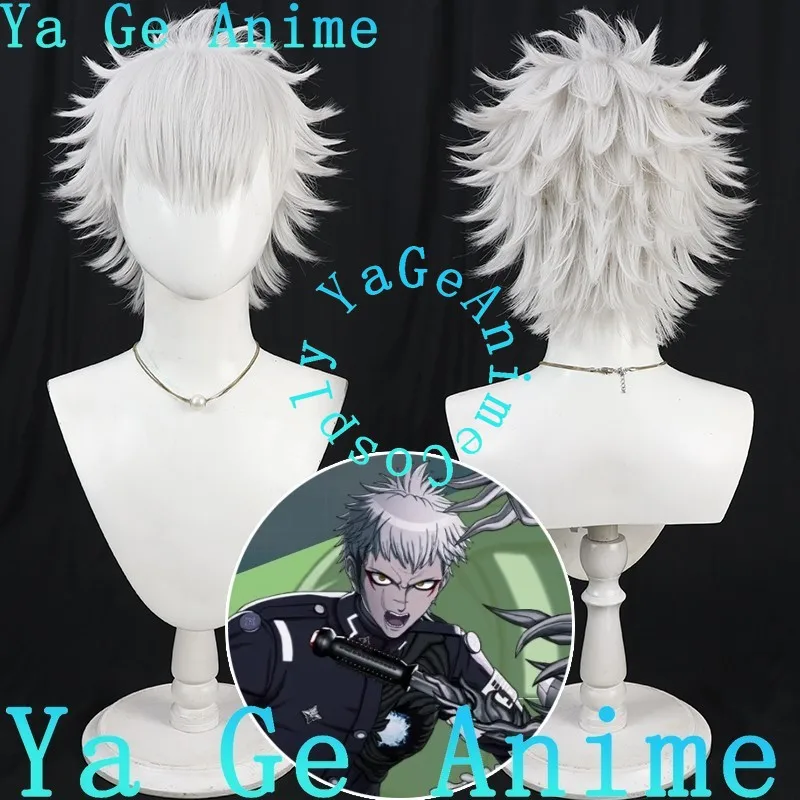 

In Stock Fast Shipping Hundred Days War Eshidera Takeo Cosplay Wig Final Defense Academy Anime Comic Reality Show Synthetic Wig