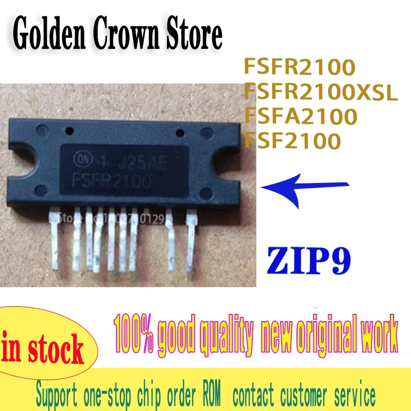 5pcs/LOT FSFR2100=FSFR2100RB FSFR2100 FSFA2100 FSFR2100U FSF2100 FSFR2100XS FSFR2100XSL SIP-9 ZIP-9 In Stock