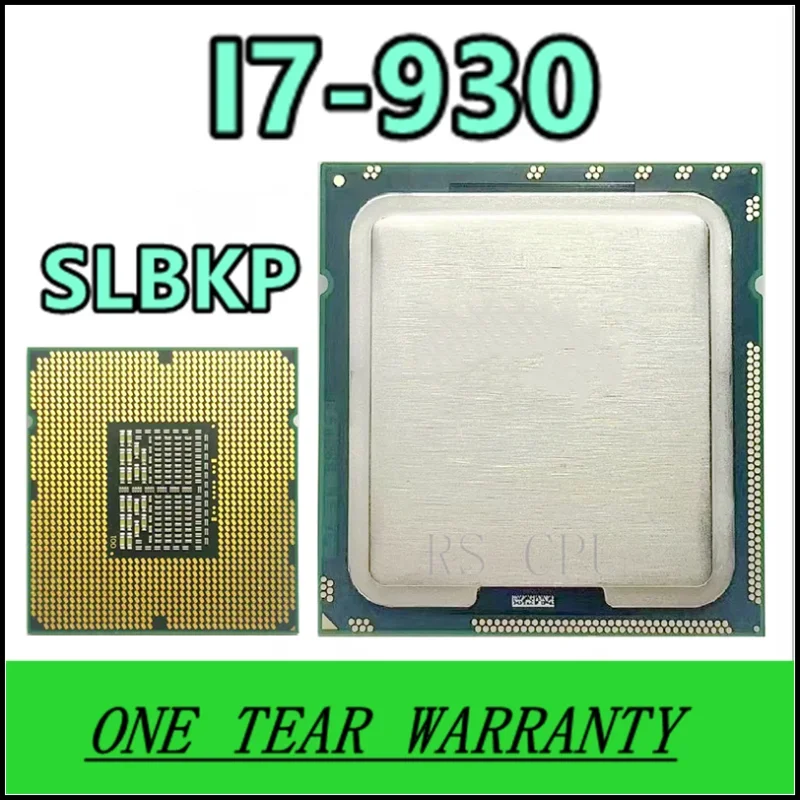 i7-930 i7 930 SLBKP 2.8 GHz Quad-Core CPU Processor 130W 8M LGA 1366