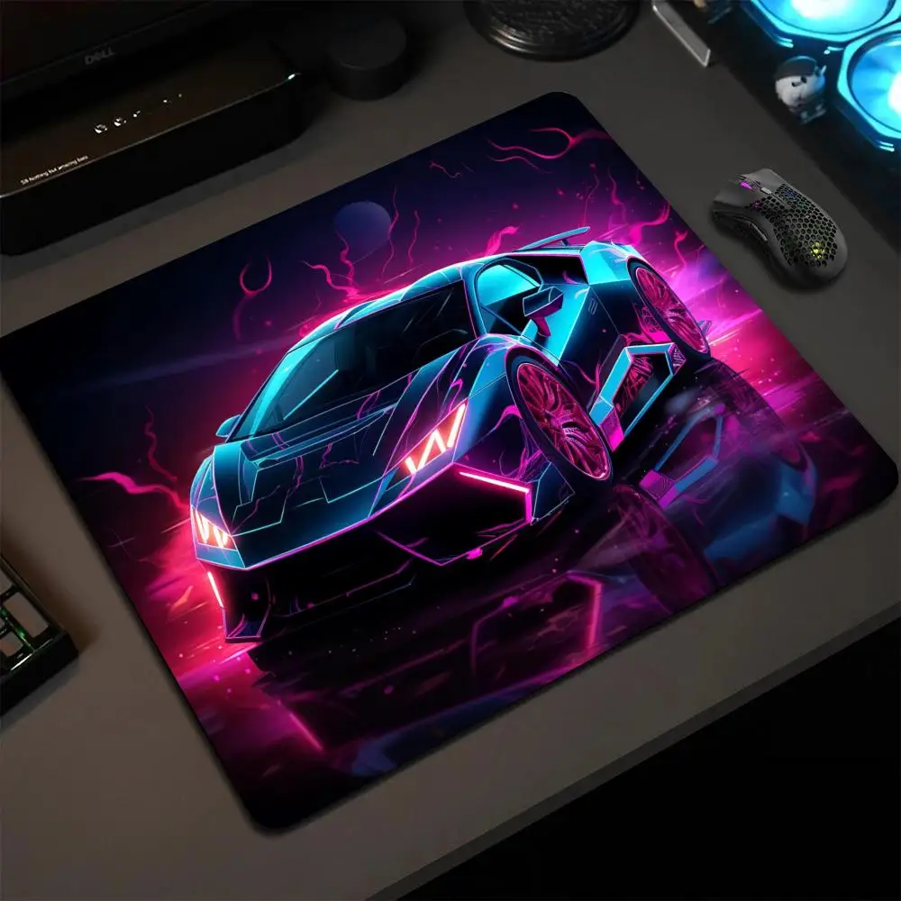 

Cool Car Mouse Pad Game Professional Ultrafine Surface E-Sports Mousepad Gamer Computer Gaming Accessories 400X450MM PC Desk Mat