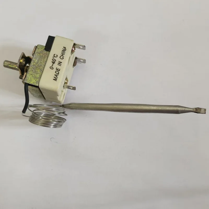 تخليص المخزون 16A250V مقبض قابل للتعديل التحكم في درجة الحرارة التبديل 0-40 درجة الثلاجة الفريزر المأكولات البحرية بركة درجة الحرارة