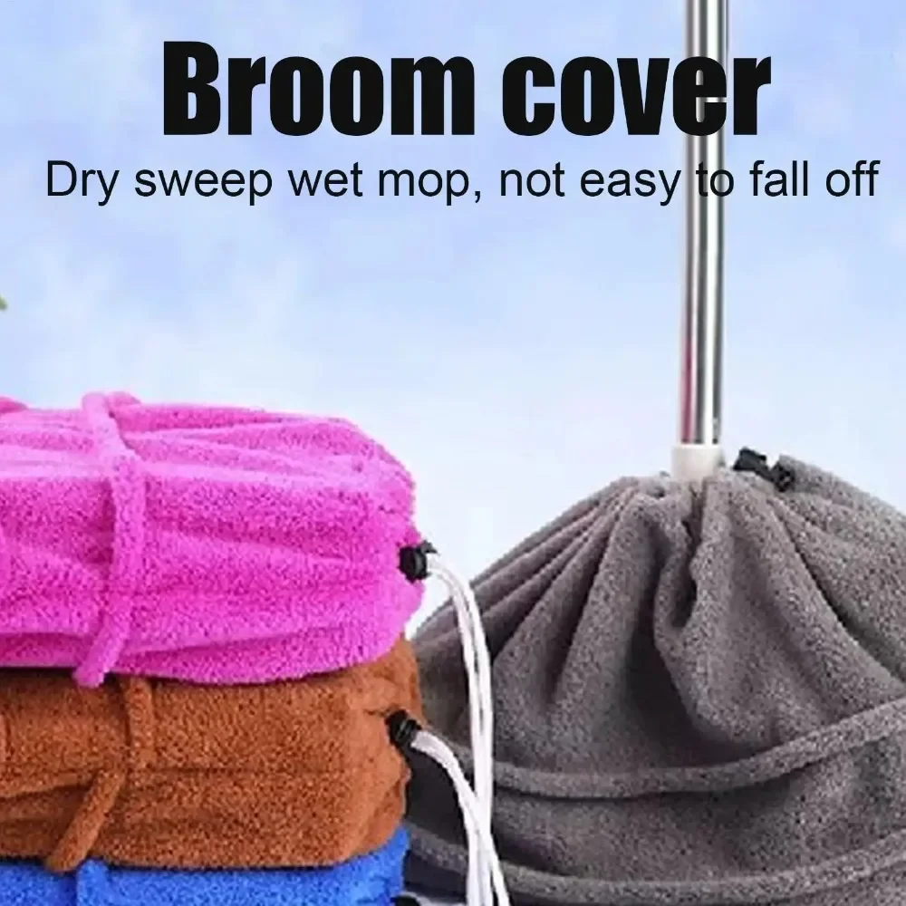 Lazy Broom Cover Nachfüll-Bodenreinigung zum Abstauben von Laminat-Hartholzfliesen und Tierhaaren