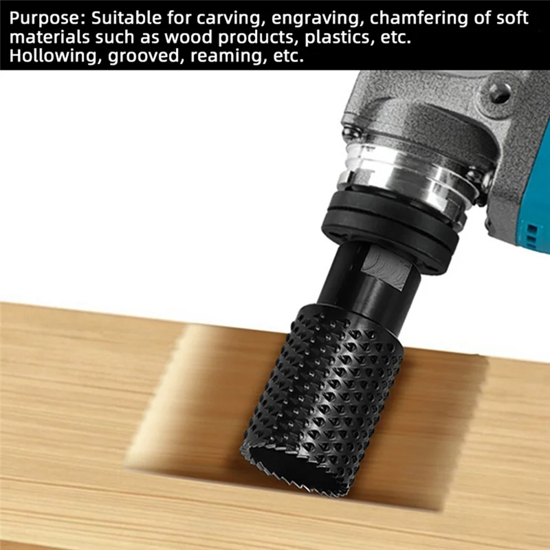

A84E-Angle Grinder Rotary Grinding Head Wood Hole Opener For Metal And Wood Carving/Polishing/Engraving/Deburring M10